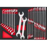 Pārvietojams instrumentu skapis ar instrumentiem 217 gab.