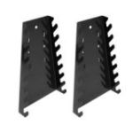 Metāla perforēti sienas āķi 22 gab. pelēks