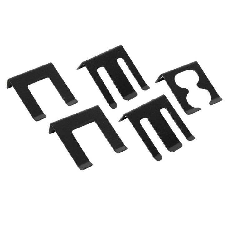 Metāla perforēti sienas āķi 22 gab. pelēks