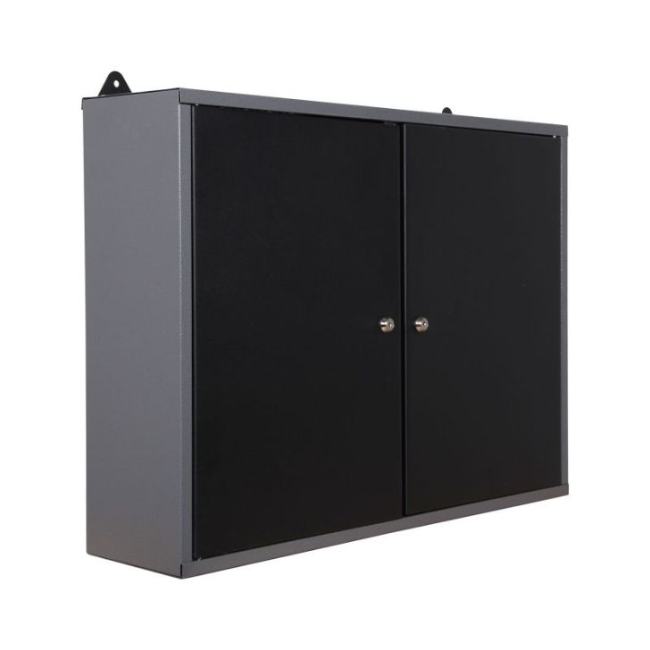 Darbnīcas skapis 2 durvis, melns