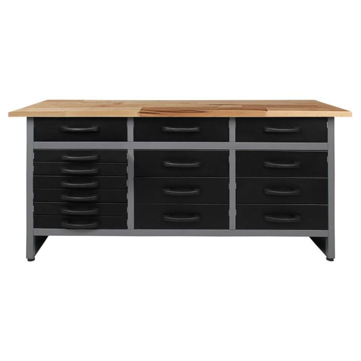 Darba galds Konny 1600 mm anthrazit H85