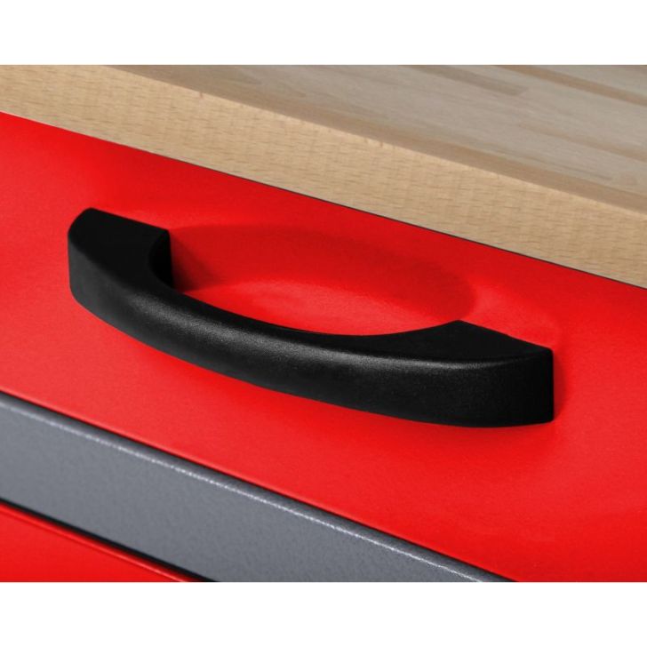 Darba galds Werner 1200 x 950 mm, Red