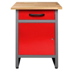 Darba galds Wolle 600 x 850 mm, Red