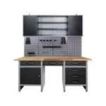 Darbnīcas mēbeļu komplekts Harry 160 cm, Black