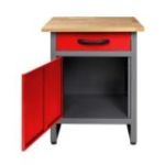 Darbnīcas mēbeļu komplekts Entdecker 120 cm, Red