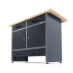 Darbnīcas mēbeļu komplekts Werner Plus 120 cm