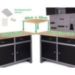 Stūra savienojuma darbagalda pagarinājuma stūra risinājums dižskābardis