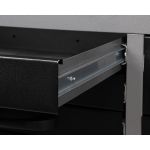 Darbnīcas mēbeļu komplekts Konny 2 v2, 160 cm, Black,