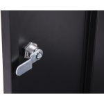 Darbnīcas mēbeļu komplekts Konny 2 v2, 160 cm, Black,