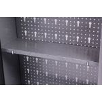 Darbnīcas mēbeļu komplekts Konny 2 v2, 160 cm, Black,