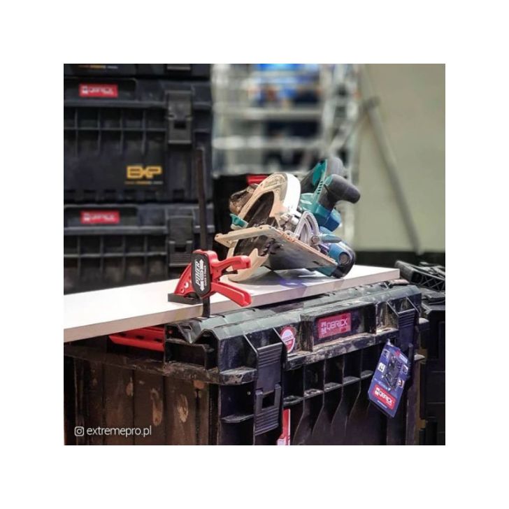 Piher vienas rokas ātrās fiksācijas T-veida
spīles 7x15cm, maks. 60kg priekš sistēmām
un darba galdiem