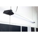 Darbnīcas LED lampas spilgtums ar Bluetooth skaļruni