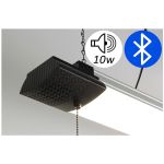 Darbnīcas LED lampas spilgtums ar Bluetooth skaļruni