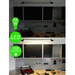 Darbnīcas LED lampas spilgtums ar Bluetooth skaļruni