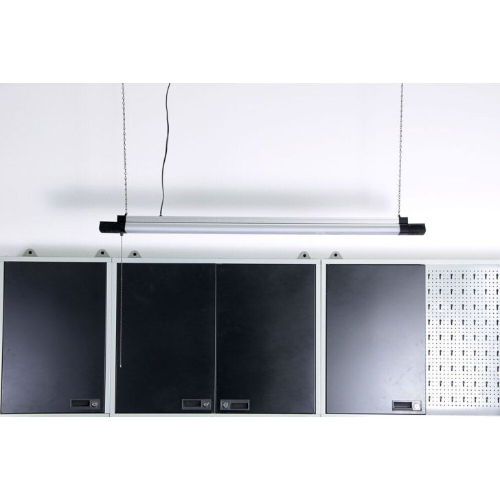 Darbnīcas LED lampas spilgtums ar Bluetooth skaļruni