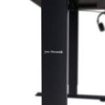 Galds ar elektrisko regulējamo augstumu ELLA, 1600 x 720 x 750 mm, melns/ valrieksts