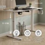 Mazs stāvošs galds EGON, 1100 x 720 x 600 mm, balts