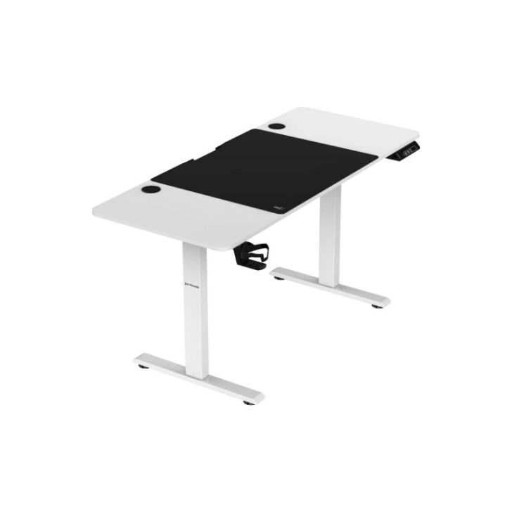 Regulējams biroja galds ROB, 1400 x 720 x 600 mm, balts