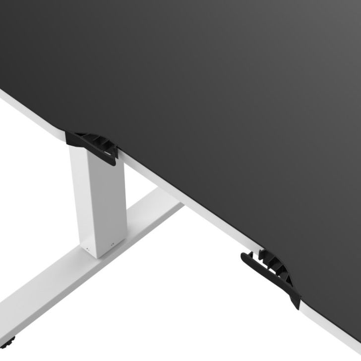 Liels lifts, darba galds ELLA, 1600 x 720 x 750 mm, balts