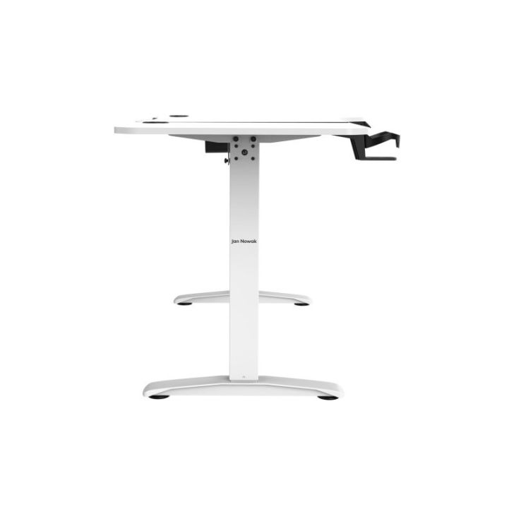 Liels lifts, darba galds ELLA, 1600 x 720 x 750 mm, balts