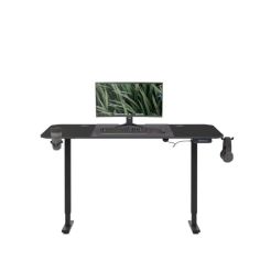 Elektriskais stāvošais galds ROB, 1400 x 720 x 600 mm, melns 2