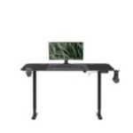 Elektriskais stāvošais galds ROB, 1400 x 720 x 600 mm, melns
