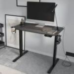 Mazs stāvošs galds EGON, 1100 x 720 x 600 mm, melns