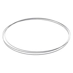 Iepakojumā 2 scroll Blade (3 mm 1/8 collas) x 14 tpi