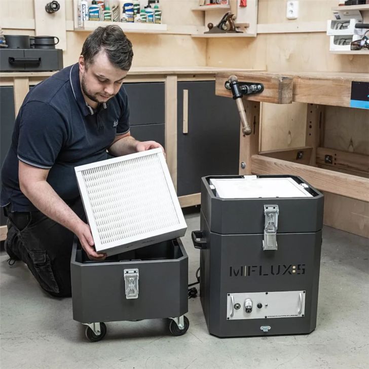 Profesionālais mobilais gaisa filtrs MFlux 5 Laguna