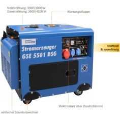 Ģenerators Guede GSE 5501 DSG 2