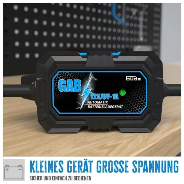 Akumulatora lādētājs Guede GAB 12V/6V-1A