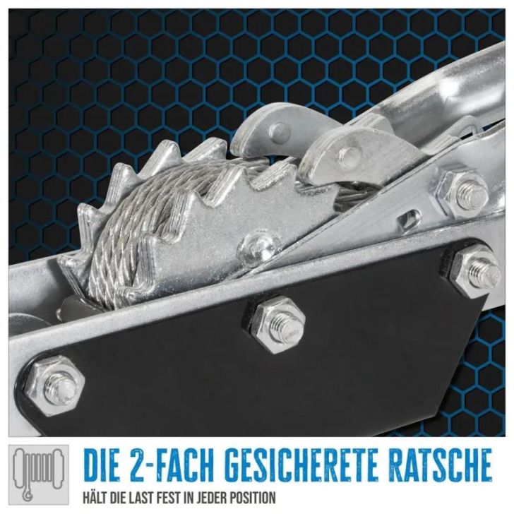 Rokas sviras trošu pacēlājs Guede HS 2000