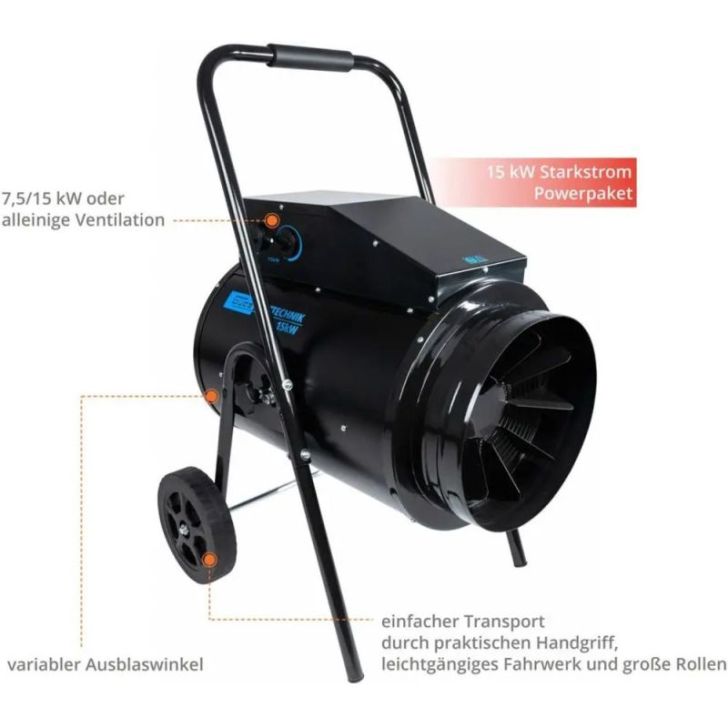 Elektriskais sildītājs Guede GEH 15