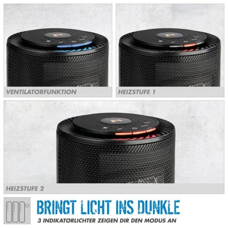 Elektriskais sildītājs Guede GKH 1200 DT