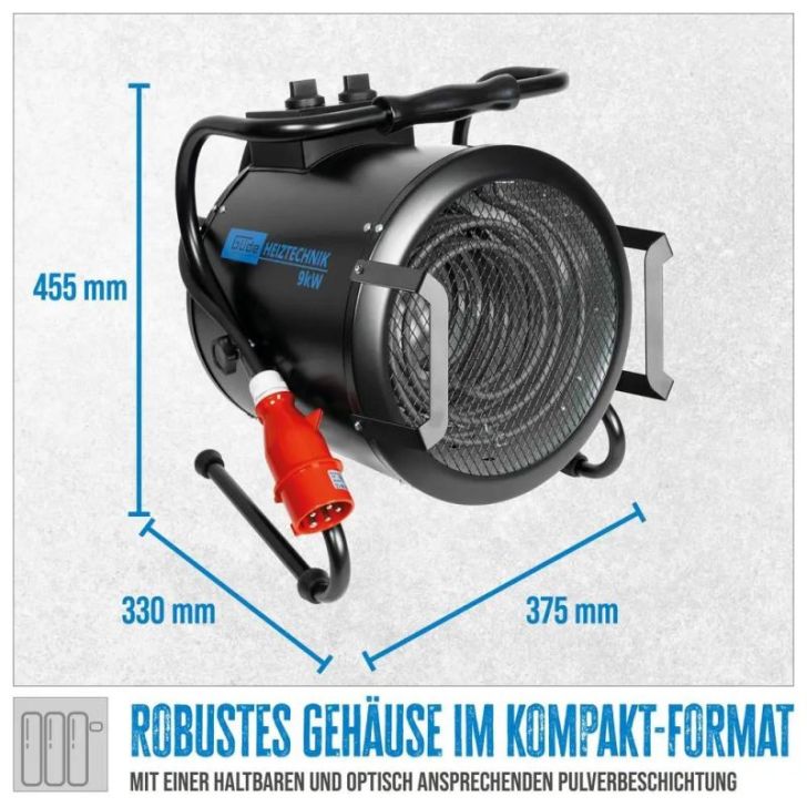 Elektriskais sildītājs Guede GH 9 E