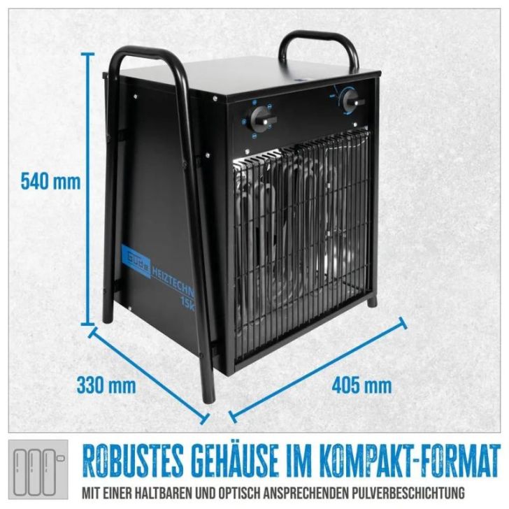 Elektriskais sildītājs Guede GH 15 EV
