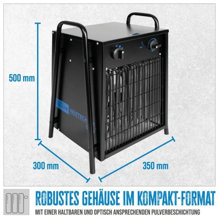 Elektriskais sildītājs Guede GH 9 EV
