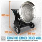 Infrasarkanais eļļas sildītājsGuede GID 40