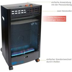 Gāzes sildītājs Guede Blueflame 4200 B 2