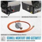 Gāzes sildītājs Guede GGH 17 INOX