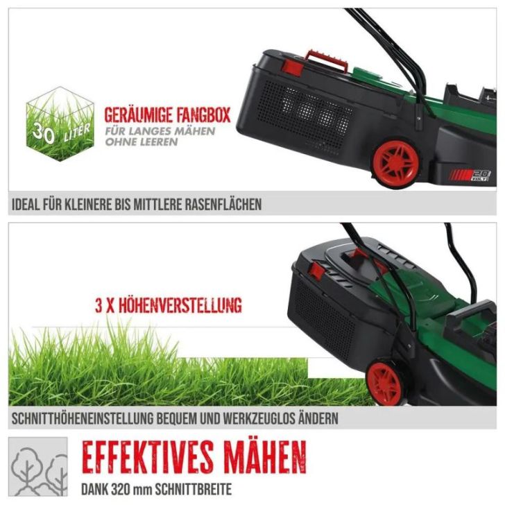 Zāles pļāvējs Guede 320/20-4 AKKU