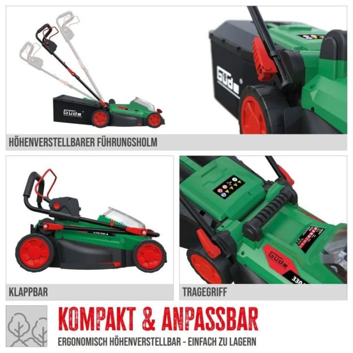 Zāles pļāvējs Guede 330/20-4 AKKU