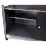 Darba galda Klaus kompl. 120x60x208mm, antracīts