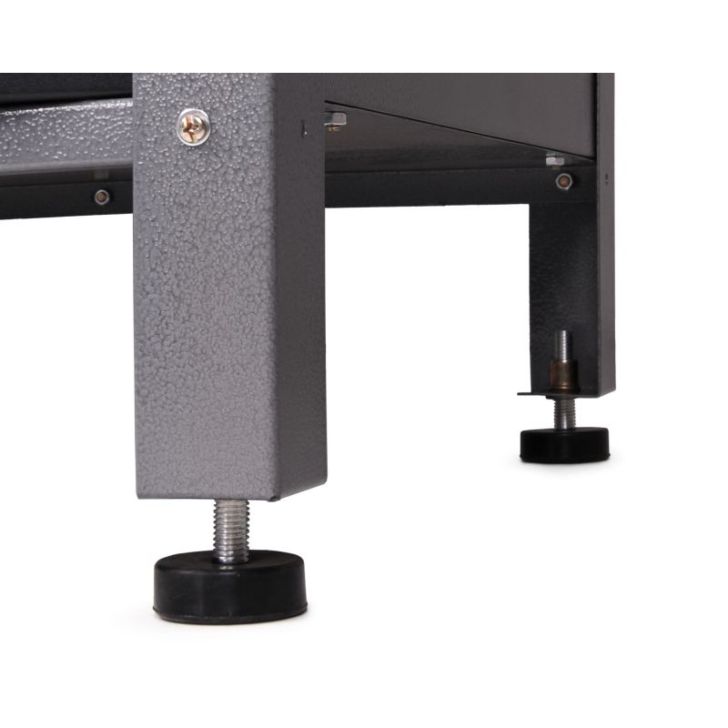 Darba galda Klaus kompl. 120x60x208mm, antracīts