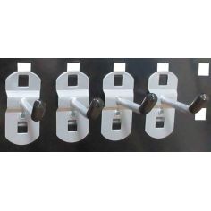 Viens āķis perforētai sienai (10 gab.) 2