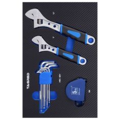 Ieliktņis ar instrumentiem Tagred PERFORMANCE, 12 gab