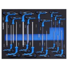 Ieliktņis ar instrumentiem Tagred PERFORMANCE, 18 gab