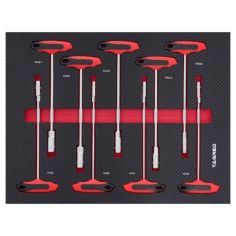 Ieliktņis ar instrumentiem Tagred PERFORMANCE, 9 gab