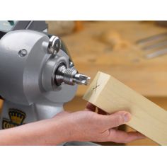 Coronet Hawk 16 mm (5/8 inch) 4-prong drive center, 2 morse taper 2