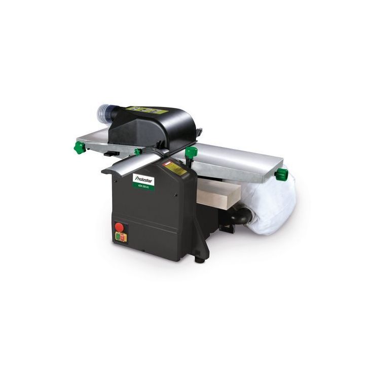 Combined planer and thicknesser ADH 200 AS Holzstar with chip collection bag
